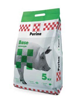Концентрат Purina Cargill Base Оптимум для свиней (стартер 15%, гроуер 12.5%, фінішер 10%), 5 кг К100111 фото