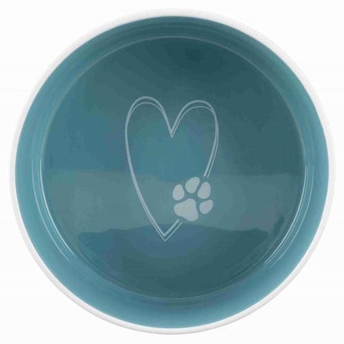 Миска Trixie Pet's Home для собак, керамическая, 16 см, 800 мл (голубая) 25051 фото