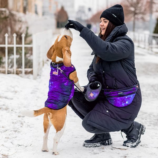 Курточка для собак WAUDOG Clothes малюнок "NASA21", M50, В 76-78 см, С 55-60 см 0950-0148 фото