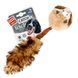 Іграшка для собак Барсук з 2 пискавками GiGwi Catch&fetch, штучне хутро, 26 см 75039 фото 2