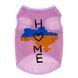 Майка для собак WAUDOG Clothes рисунок "Дом", сетка, M, B 38-41 см, C 20-23 см розовый 302-0230-7 фото 2