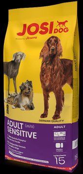 Сухий корм Josera JosiDog Adult Sensitive (ЙозіДог Едалт Сенсітів) для собак з чутливим травленням, 15 кг К587331 фото