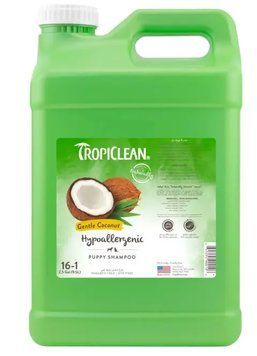 Шампунь для цуценят та кошенят TropiClean Hypoallergenic "Ніжний кокос" гіпоалергенний, 9.5 л В900196 фото