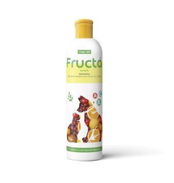 Шампунь для собак и кошек с длинной шерстью Фрукта Fructa с экстрактом фруктов 220 мл в-9013 фото
