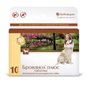 Брованол плюс упакуовка 10 таблеток по 1 г Бровафарма 22474 фото