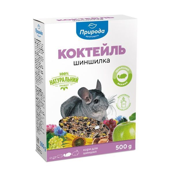 Корм Природа Коктейль &laquo;Шиншилка&raquo; 500 г PR740047 фото