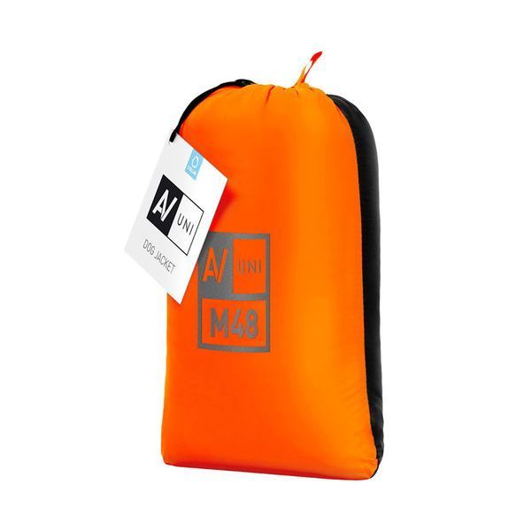 Курточка двостороння AiryVest UNI, розмір M48, оранжево-чорна 2567 фото
