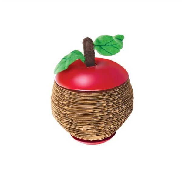 Іграшка для котів Конг KONG Scratch Apple Яблуко з котячою м&rsquo;ятою для дряпання 50599 фото