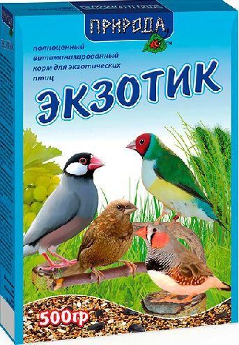 Корм для птиц Экзотик 500 г Природа PR241079 фото