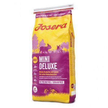 Сухой корм Josera MiniDeluxe (Йозера МініДелюкс) з ягням для собак малих пород, 15 кг 905319 фото