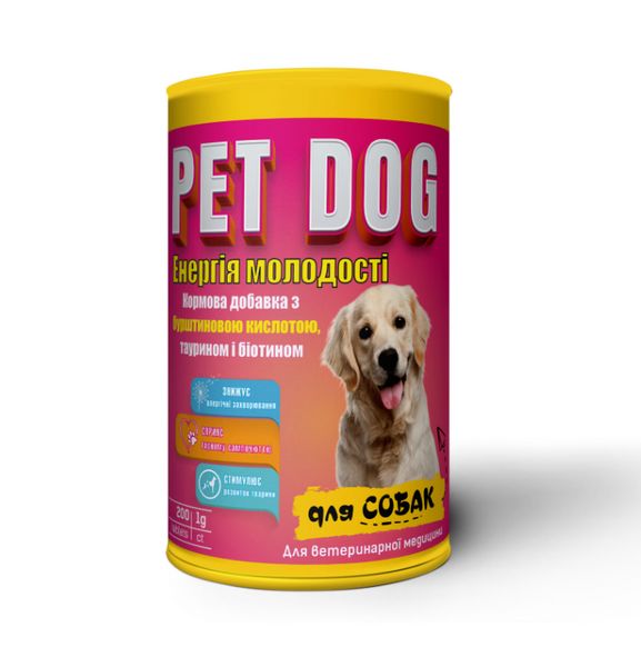 Вітаміни PET DOG «Енергія молодості» (Круг) Кру16174 фото