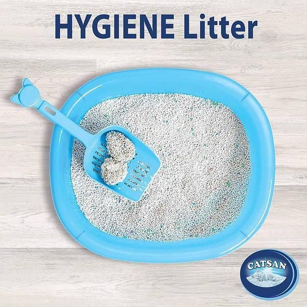 Наполнитель кварцевый гигиенический Catsan Hygiene Plus для кошачьего туалета, 10 л 413596 фото